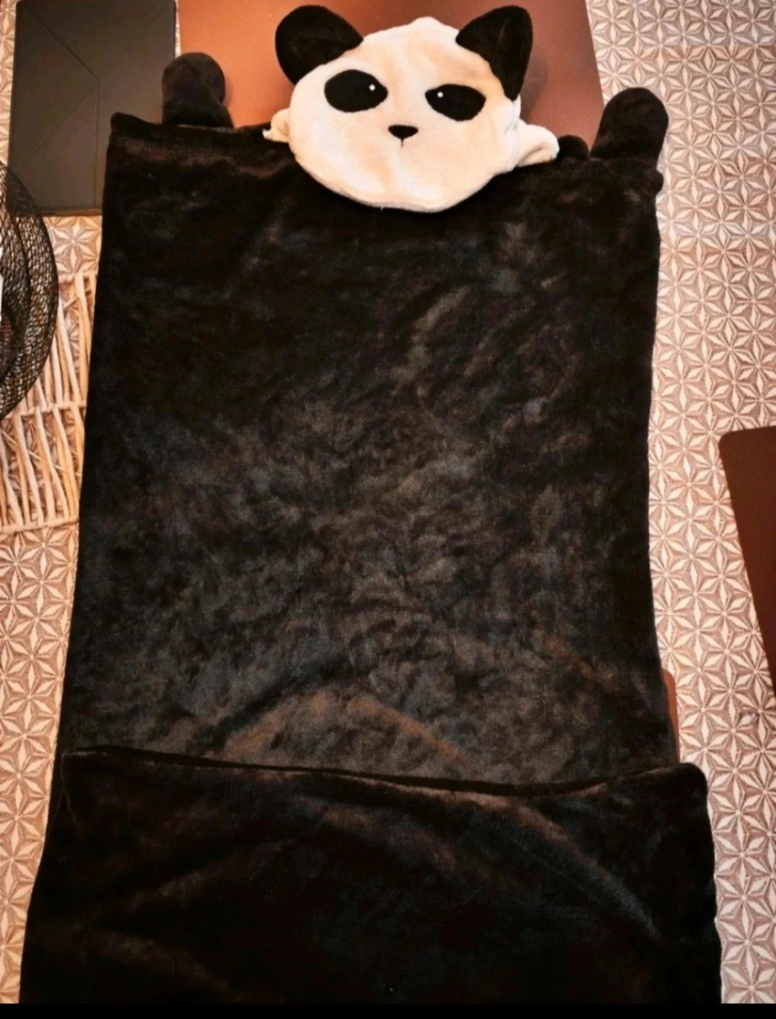 Couverture a enfiler  panda. 